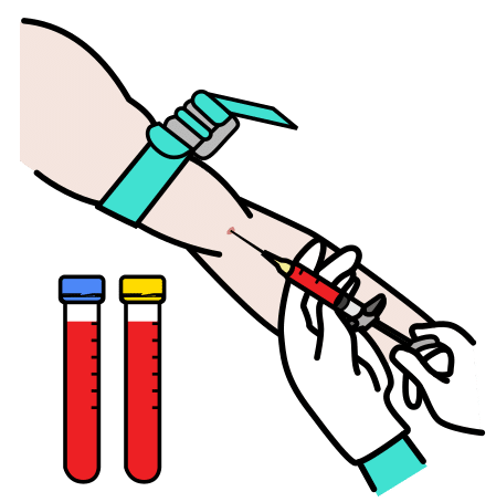 blood collection room
